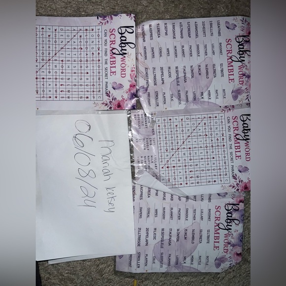 Baby shower games - Picture 3 of 3